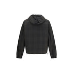 Brown Cotton Shell Jacket