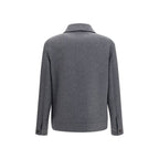 Gray Wool Oves Aries Full-Length Jacket