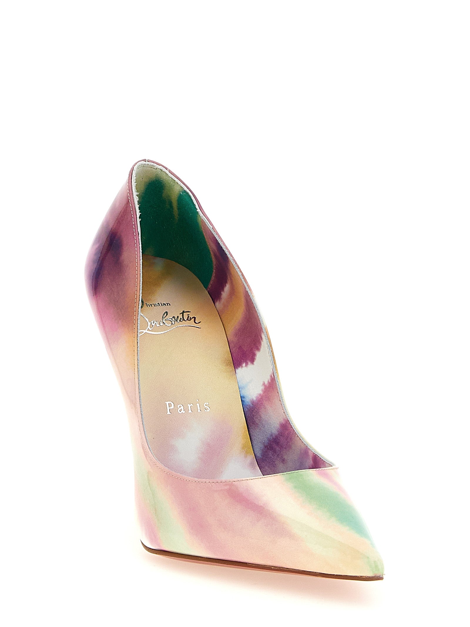 Multicolor Calfskin High Heel Pumps