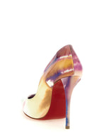 Multicolor Calfskin High Heel Pumps