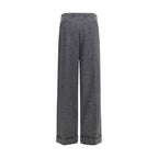 Gray Wool Oves Aries Pants