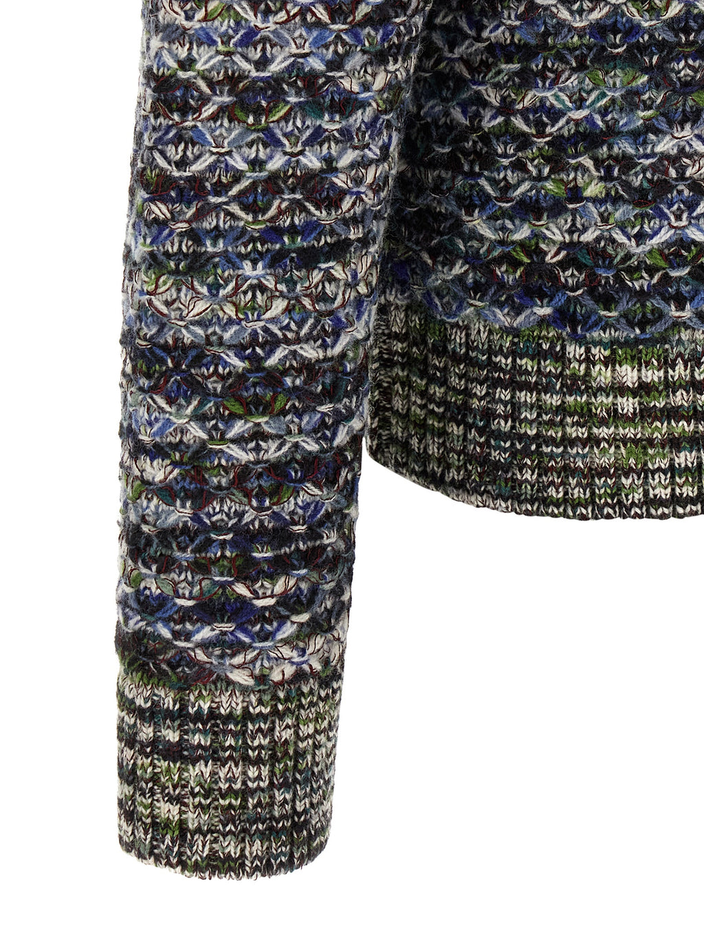 Multicolor Wool Cardigan