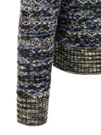 Multicolor Wool Cardigan