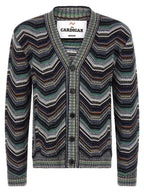 Multicolor Wool Cardigan