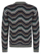 Multicolor Wool Cardigan