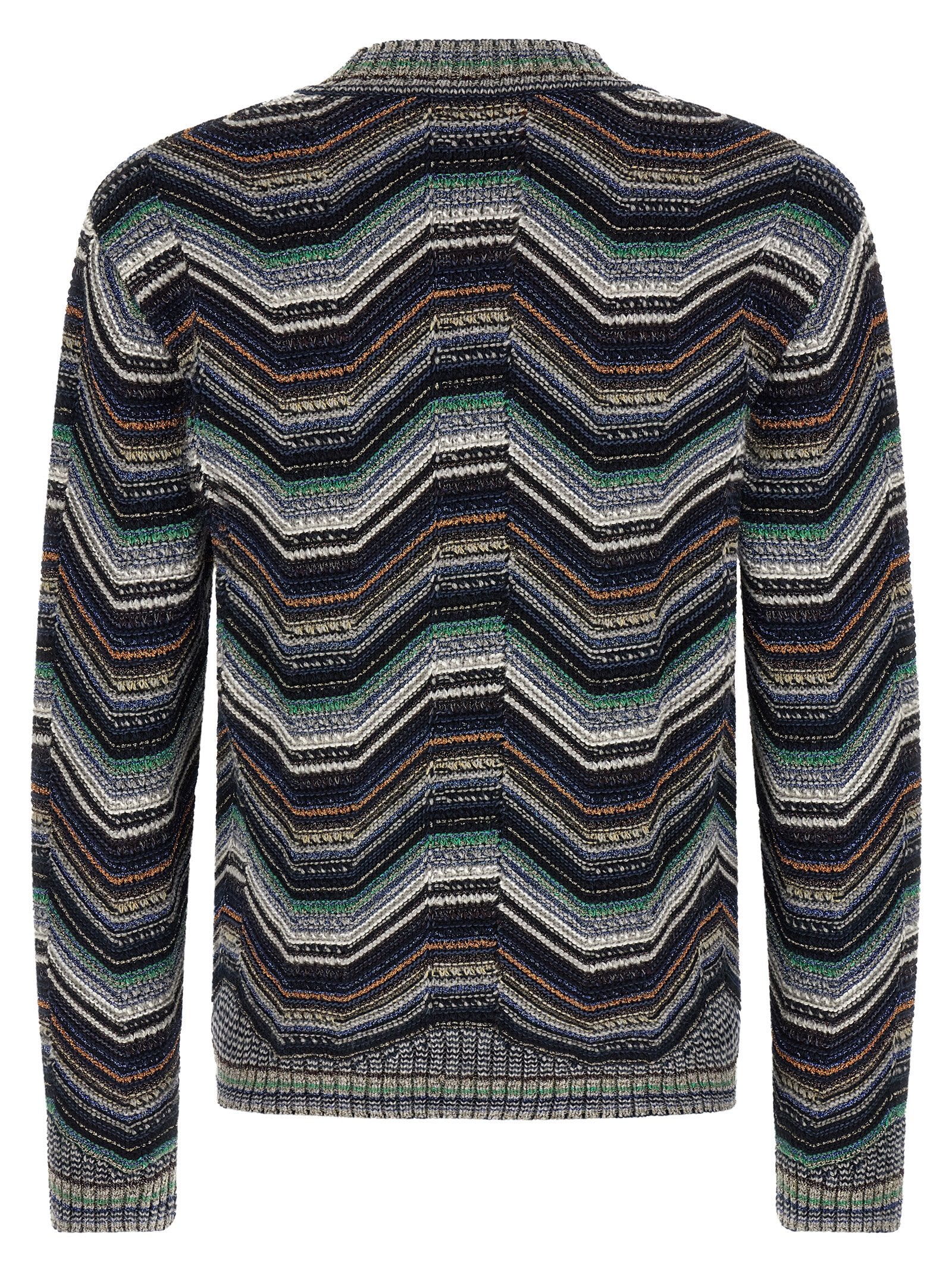 Multicolor Wool Cardigan