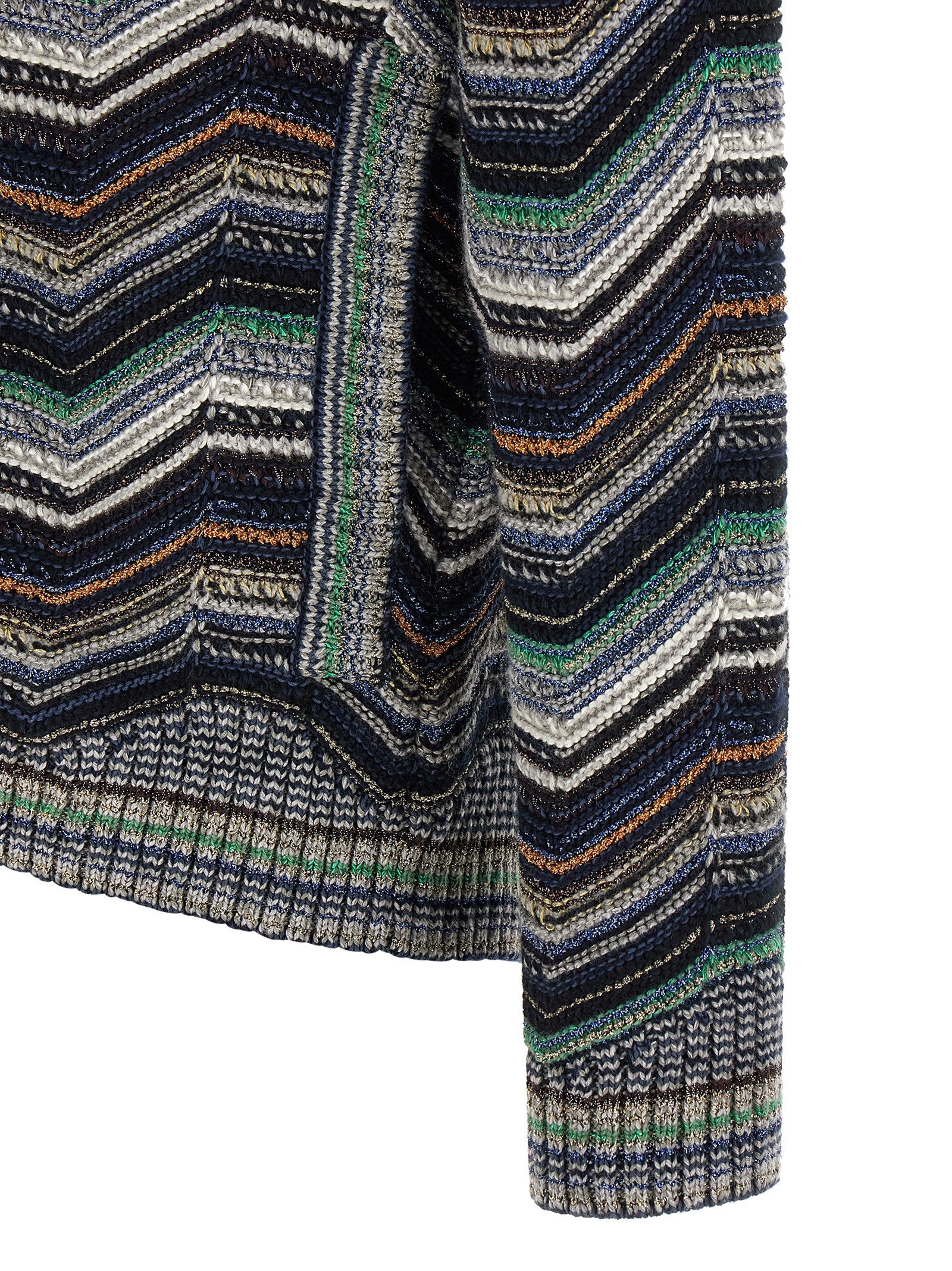 Multicolor Wool Cardigan