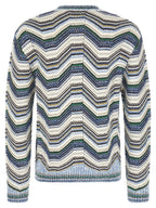Multicolor Wool Cardigan
