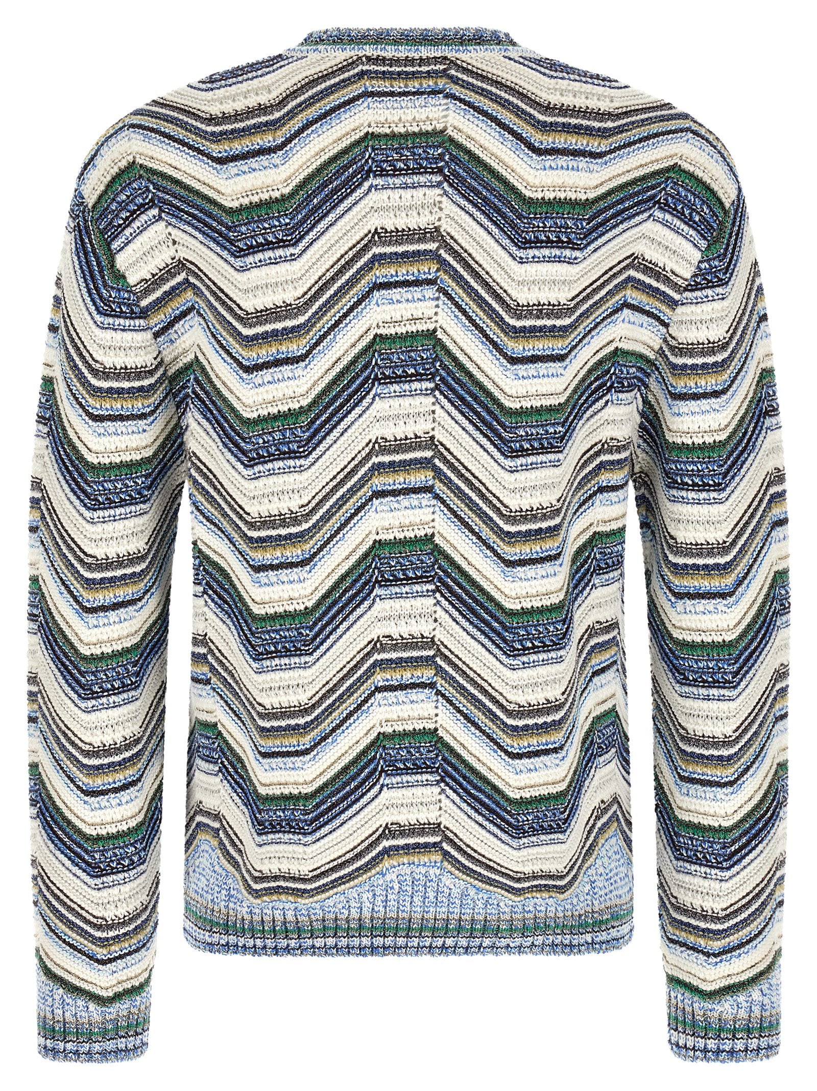 Multicolor Wool Cardigan