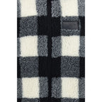 Gray Polyester Full-Length Jacket