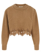 Beige Wool Cardigan