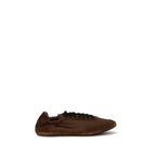 Brown Rubber Athletic Sneakers
