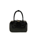 Black Calf Leather Bos Taurus Handbag
