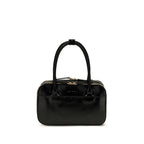 Black Calf Leather Bos Taurus Handbag