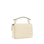 Beige Lamb Ovis Aries Handbag