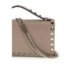 Beige Calf Leather Bos Taurus Wallet