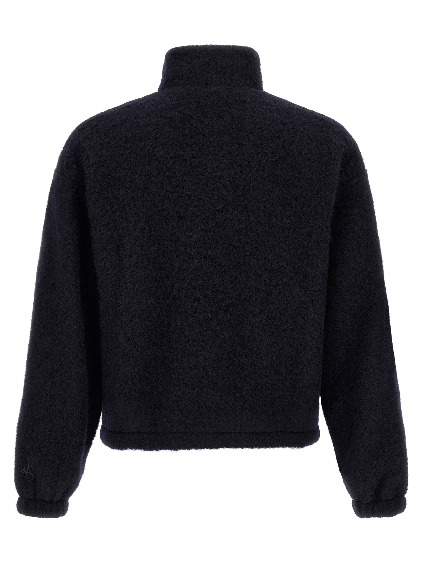 Blue Wool Sweatshirt