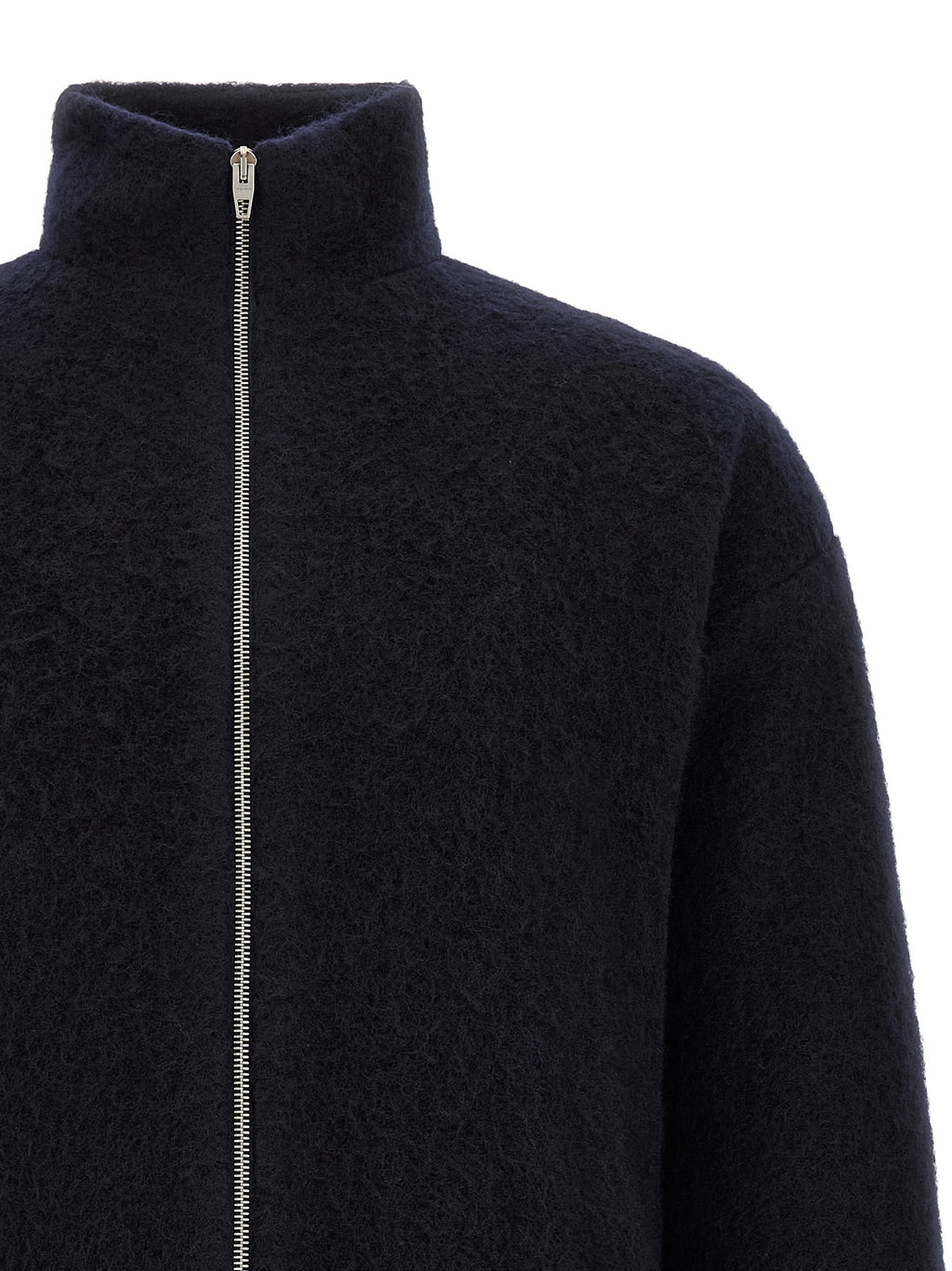 Blue Wool Sweatshirt