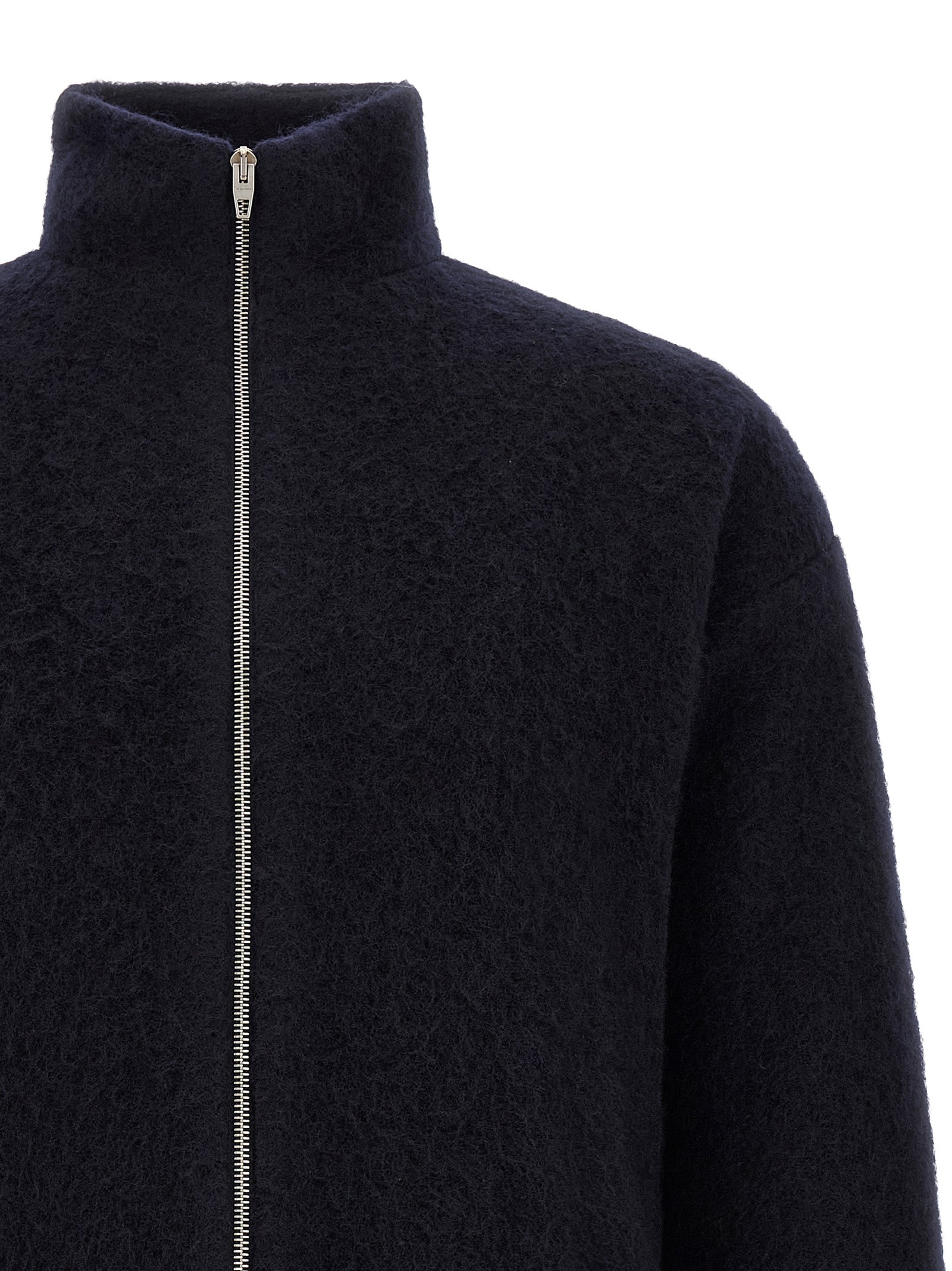 Blue Wool Sweatshirt