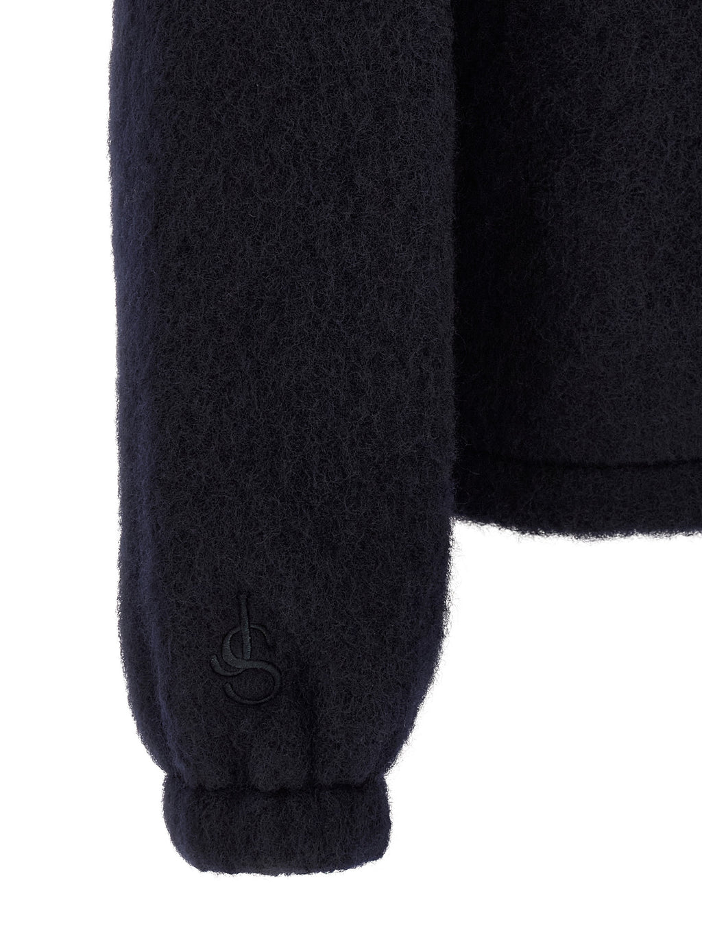 Blue Wool Sweatshirt