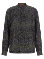 Multicolor Polyamide Cardigan