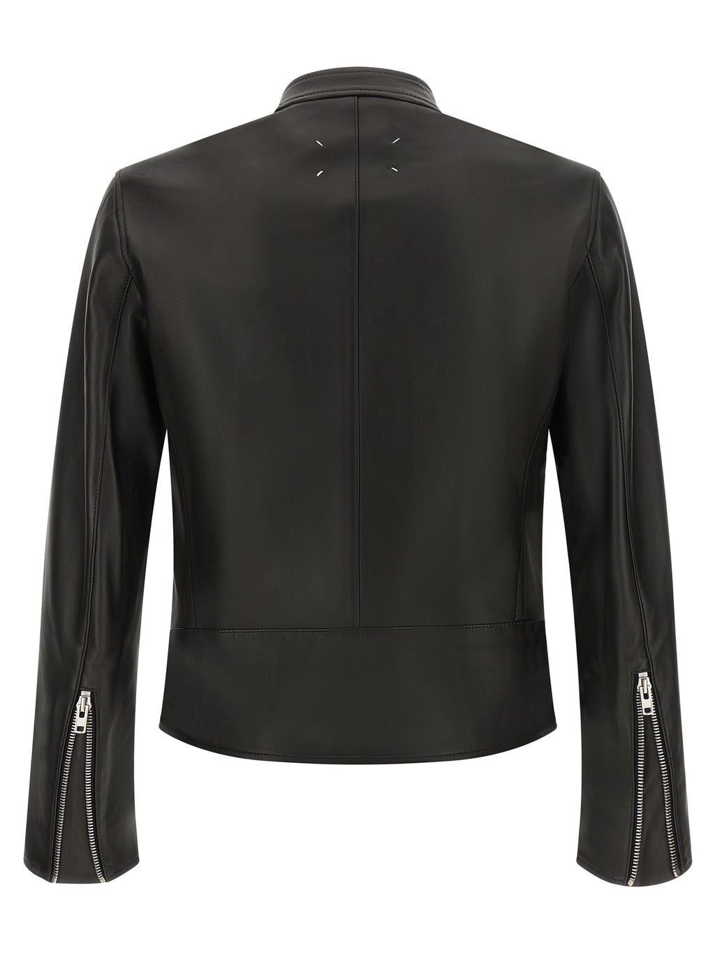 Black Lamb Leather Leather Jacket