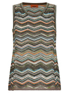 Multicolor Viscose Blouse