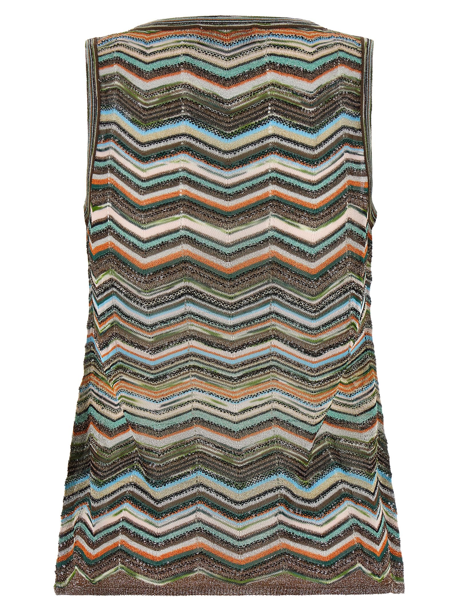 Multicolor Viscose Blouse