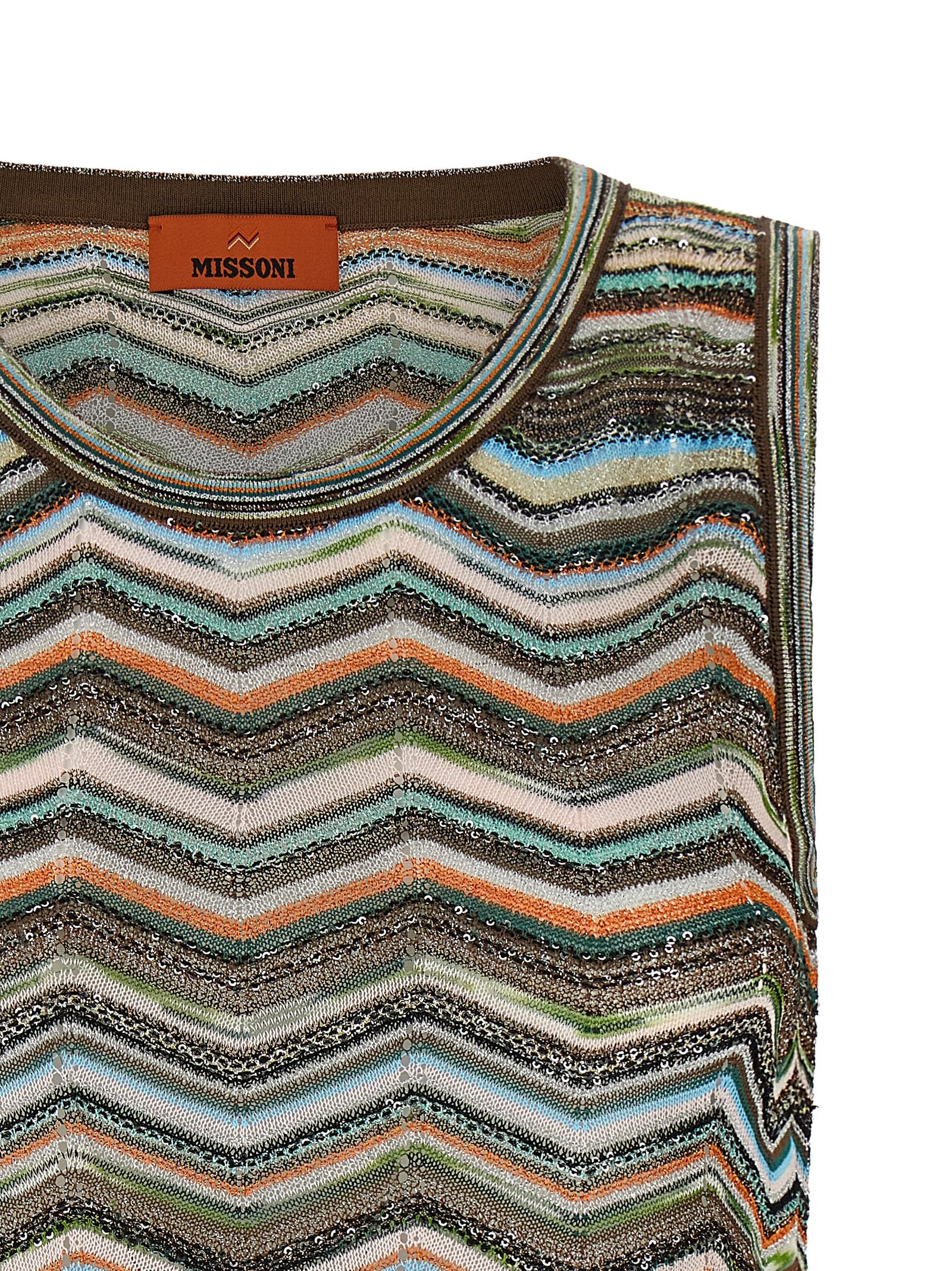 Multicolor Viscose Blouse
