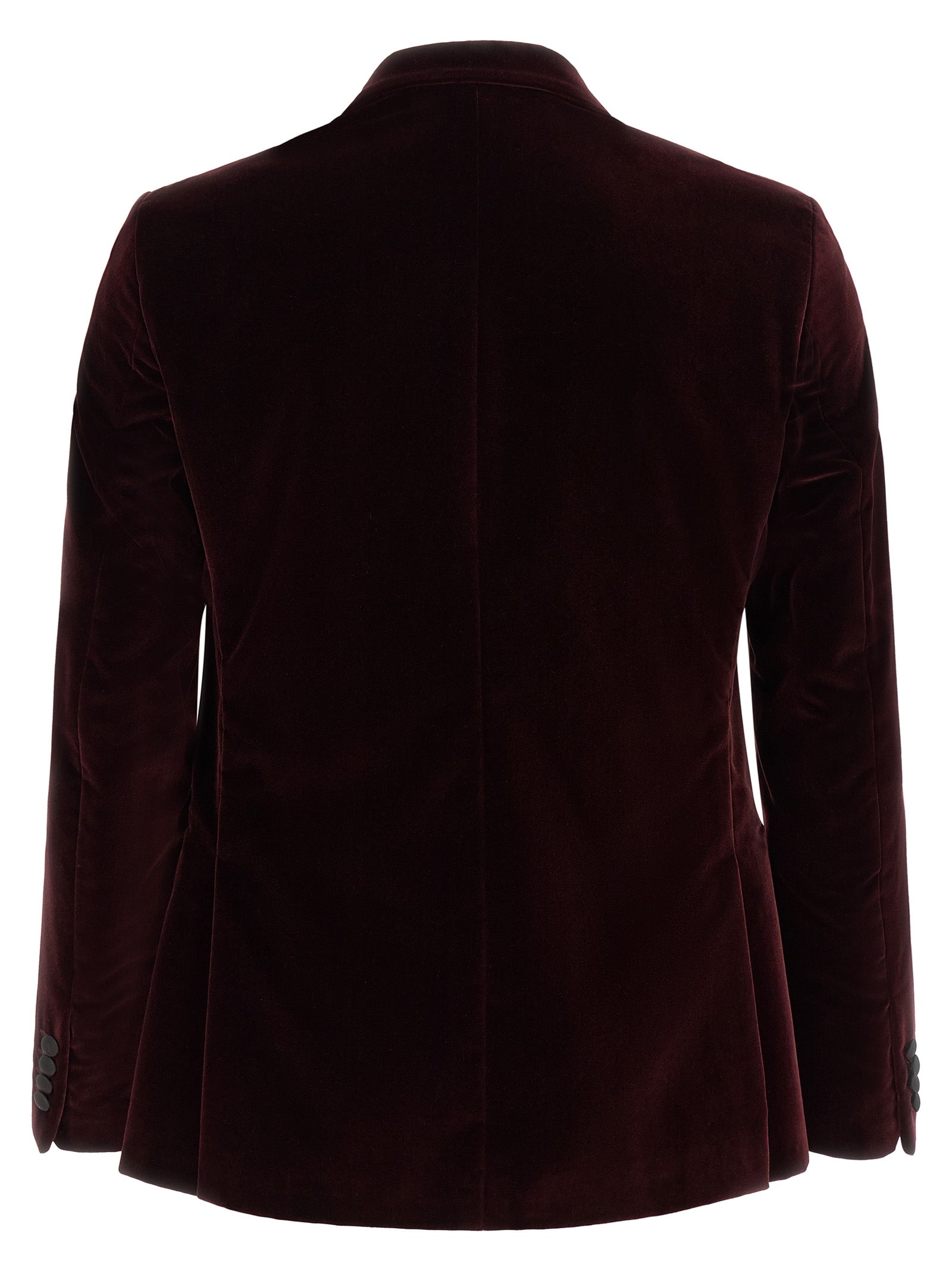 Bordeaux Cotton Blazer