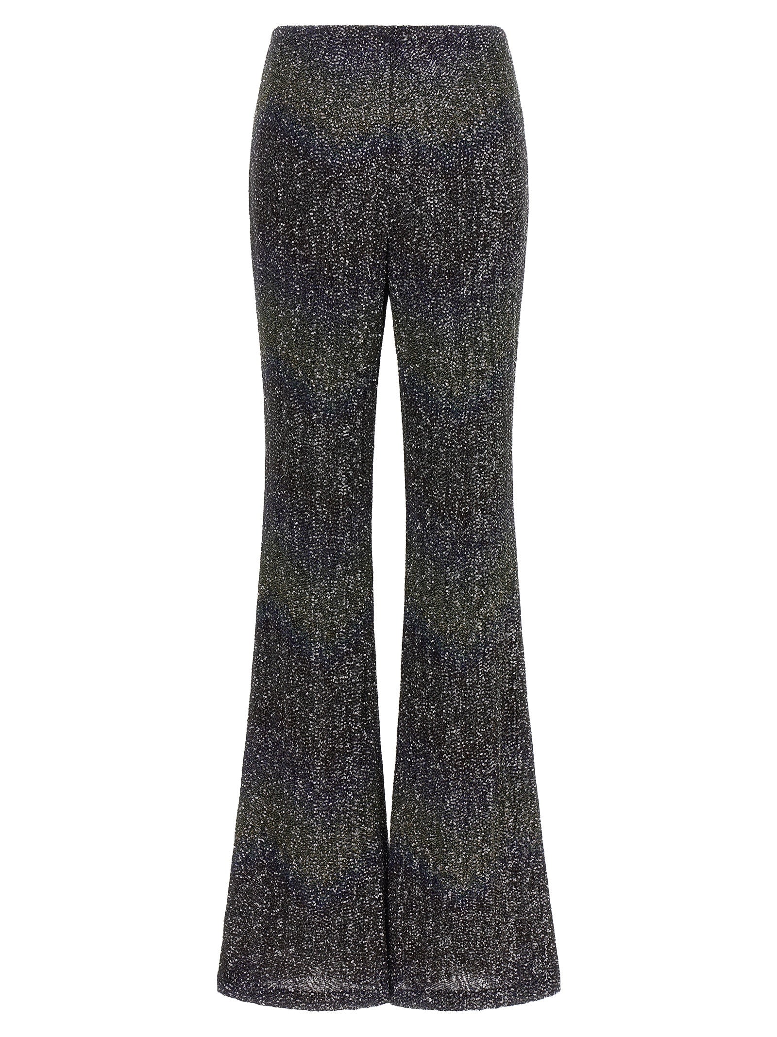 Multicolor Polyamide Flared Pants