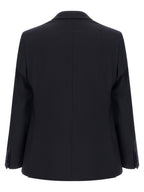 Black Wool Two-Piece Suit