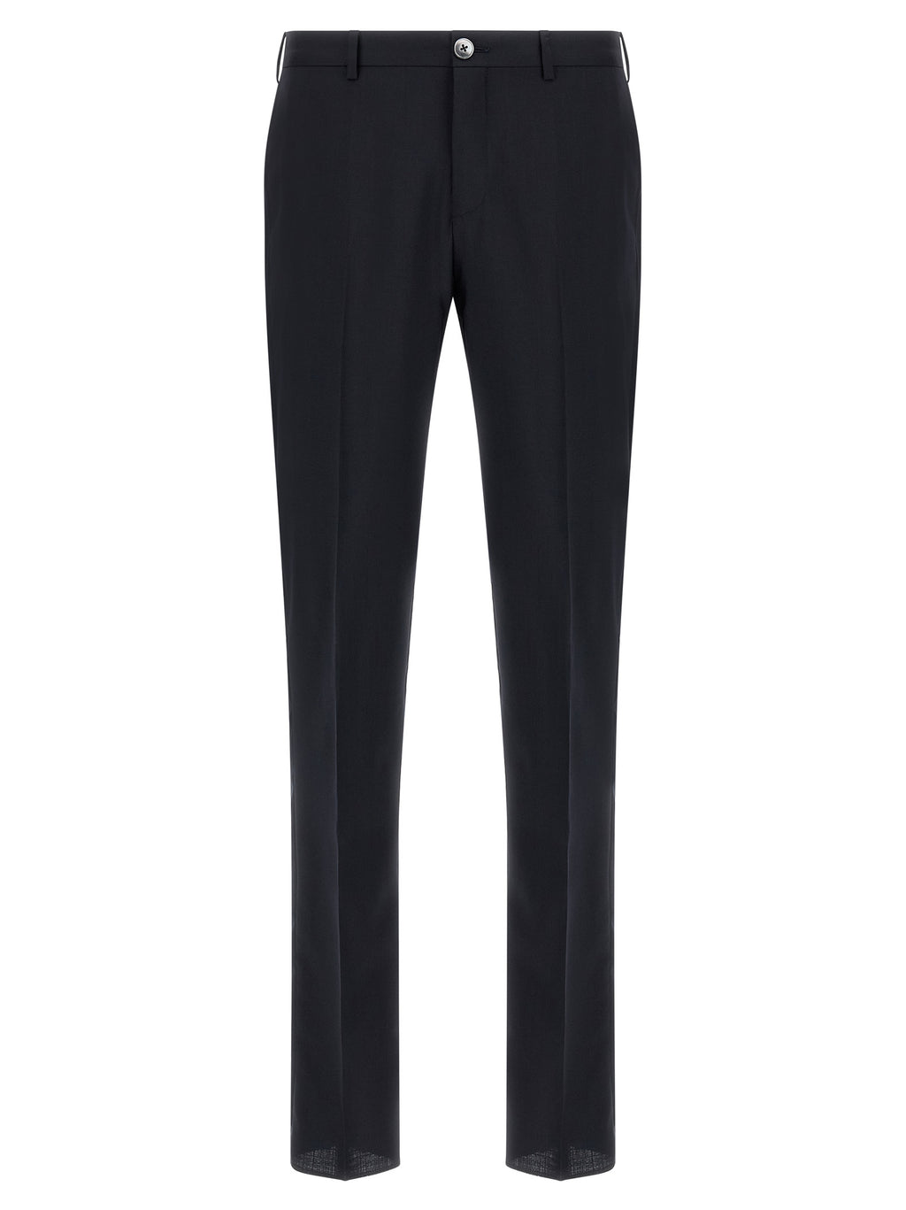Black Wool Two-Piece Suit
