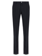 Black Wool Two-Piece Suit