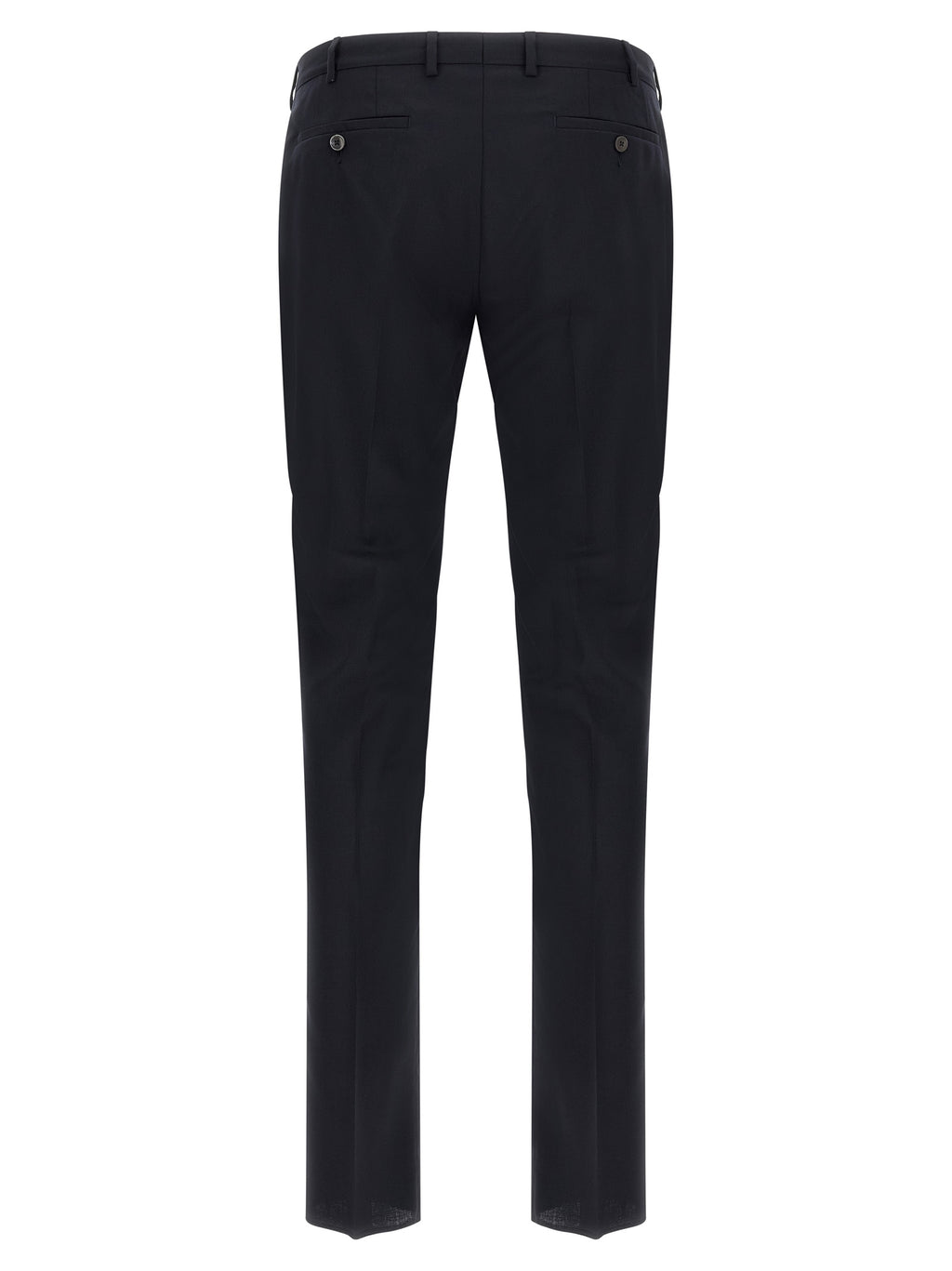 Black Wool Two-Piece Suit
