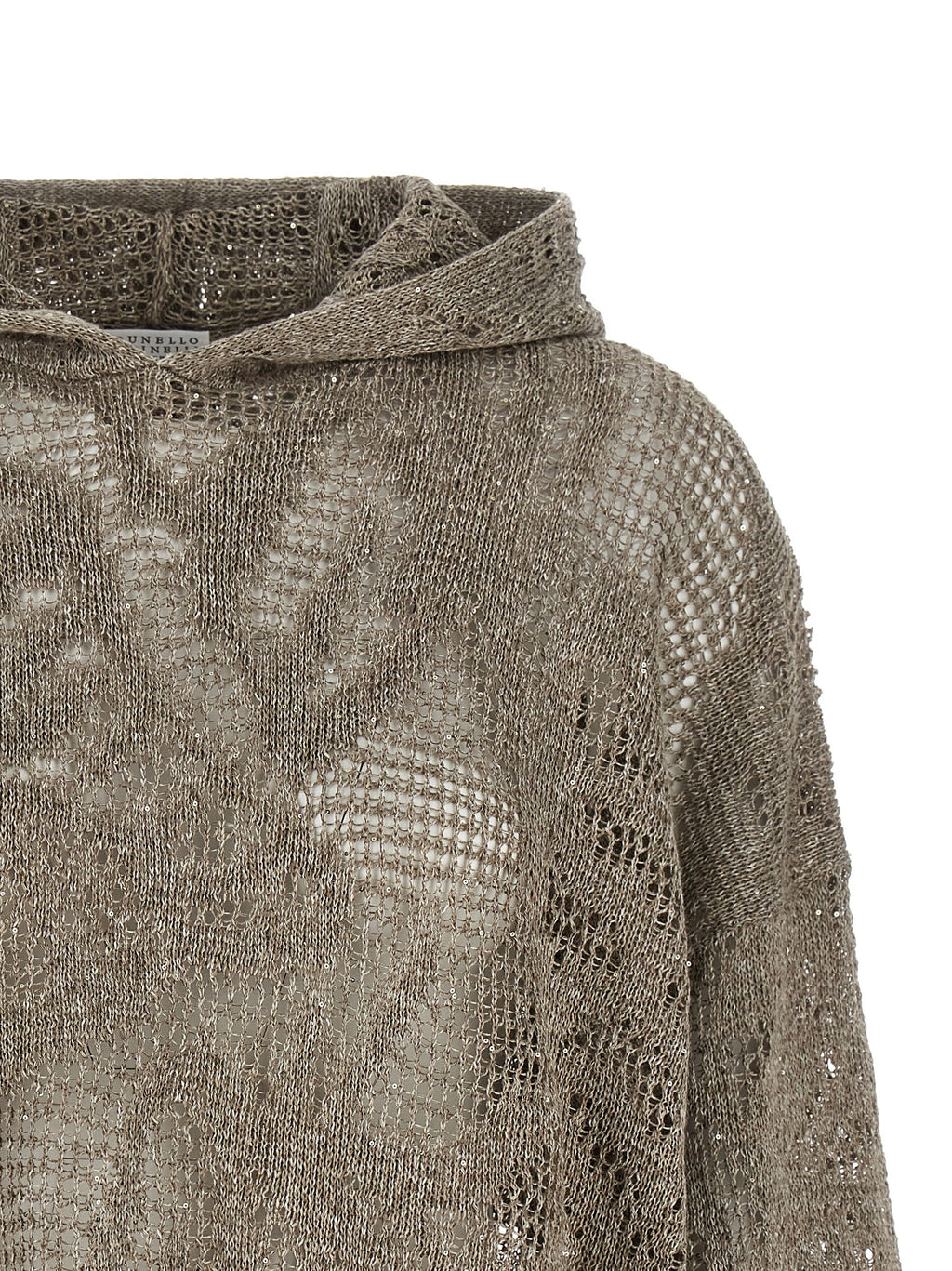 Brown Linen Cardigan