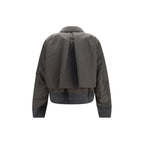 Bicolor Nylon Bomber