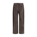 Brown Leather Pants