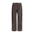 Brown Leather Pants