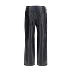 Black Leather Pants