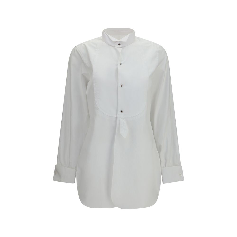 White Cotton Dress Shirt