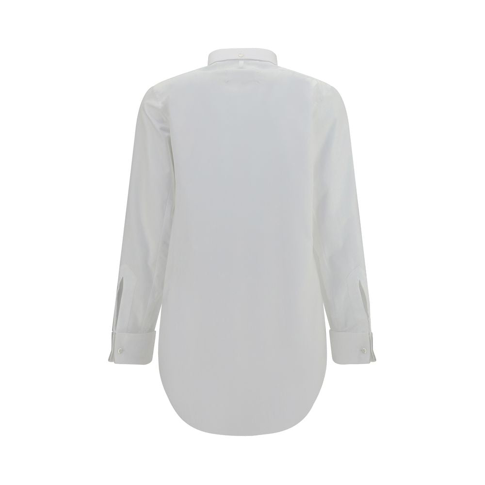 White Cotton Dress Shirt