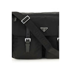 Black Polyamide Shoulder Bag
