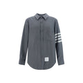 Gray Wool Oves Aries Dress Shirt