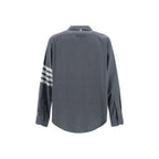 Gray Wool Oves Aries Dress Shirt