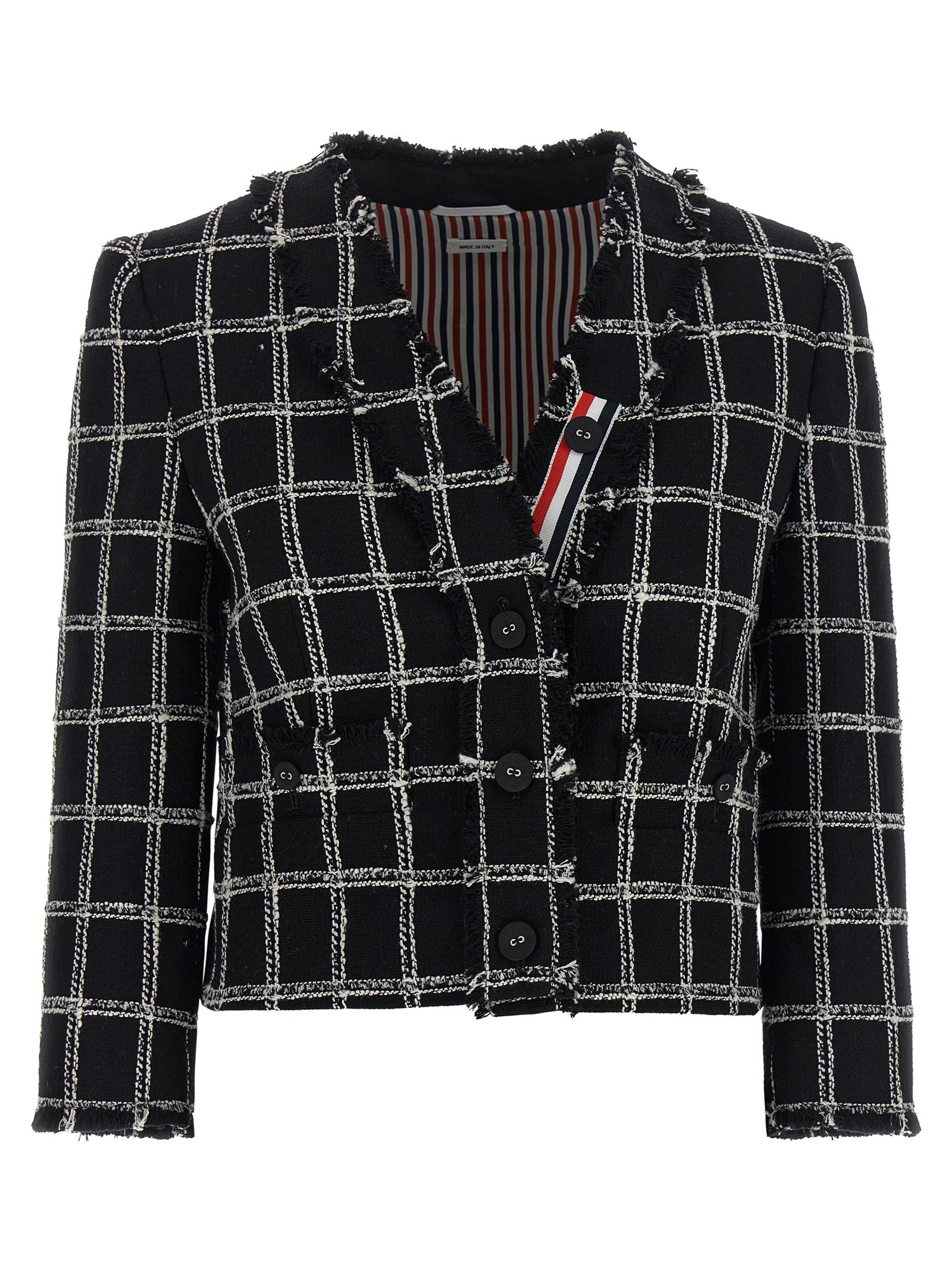 Multicolor Cotton Blazer