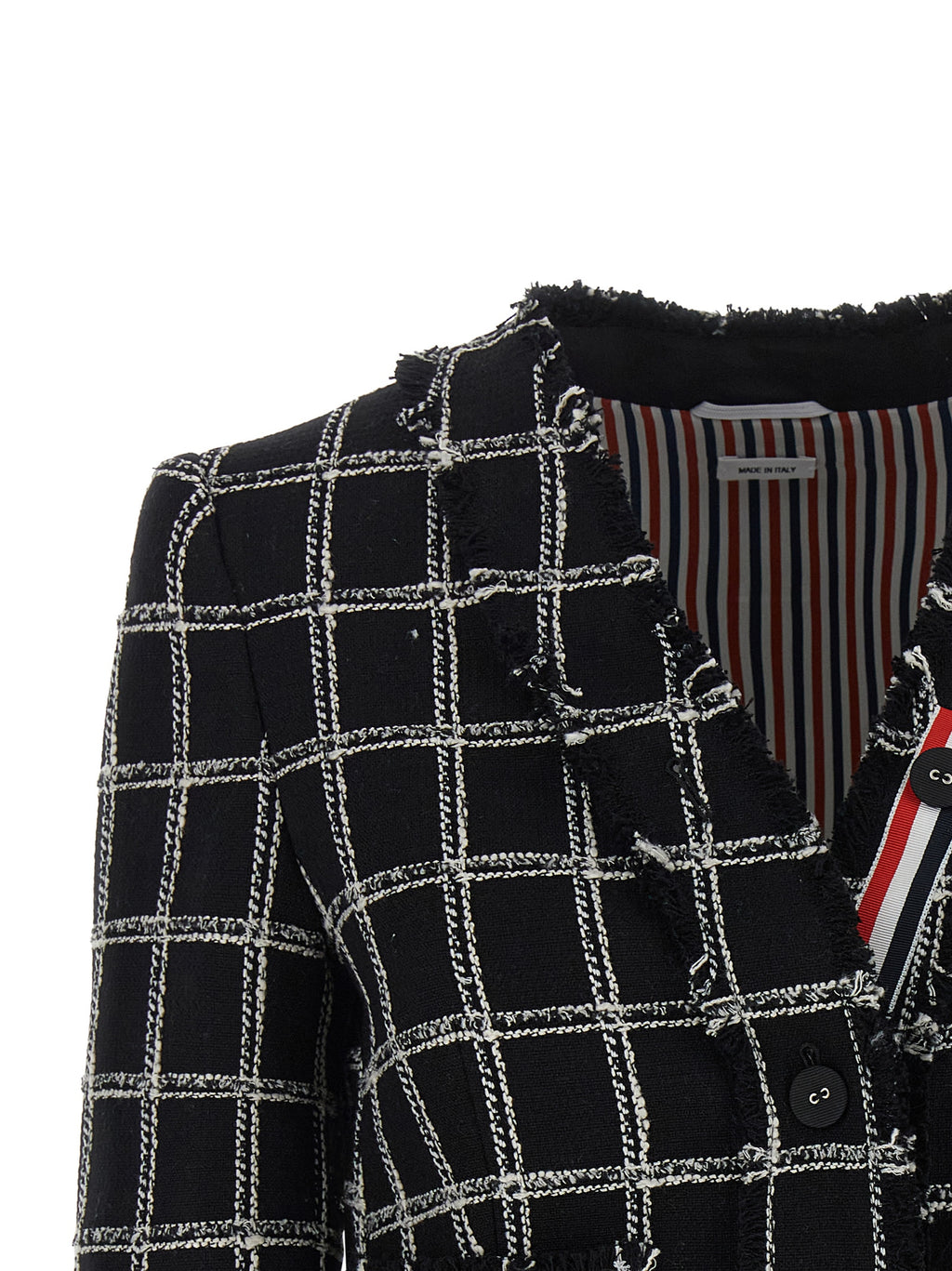 Multicolor Cotton Blazer