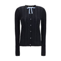 Black Wool Oves Aries Cardigan