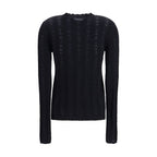 Black Wool Oves Aries Cardigan