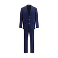 Blue Wool Oves Aries Two-Piece Suit